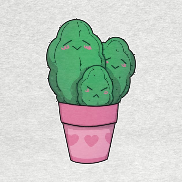 Cacti Steven - A Happy Family by Wyrielle